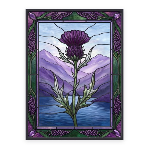 Scottish thistle highlands - scottish,