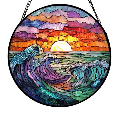 Stained glass window - stained,