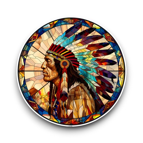 Large native american - native,