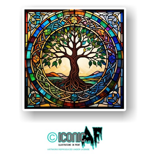 Large celtic tree - large, of