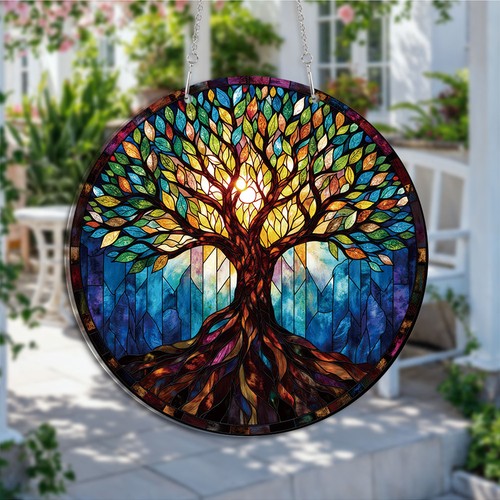 Mystic tree life suncatcher - of,