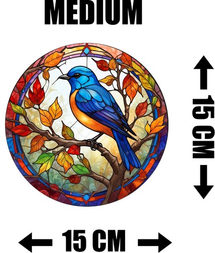 Bird decorative stained - bird, glass
