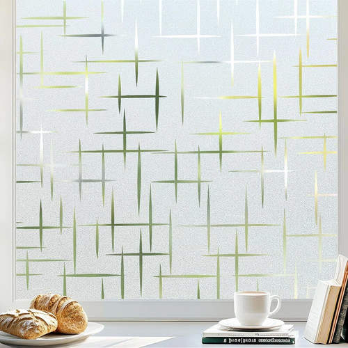 Rainbow frosted window film - rainbow,