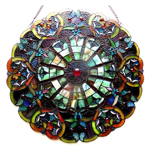 Stained glass window - glass, panel