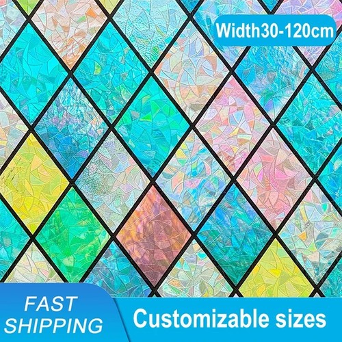 Rainbow frosted window film - rainbow,
