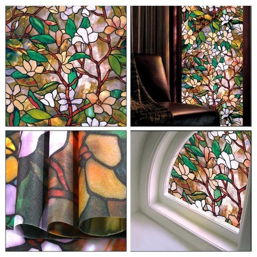Window film floral - film,