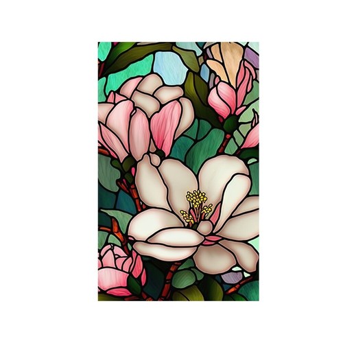 Window film floral - film, bird