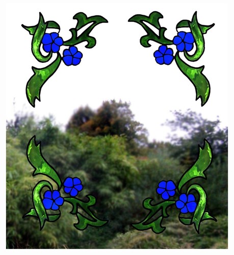 Set hand crafted corner - 4,