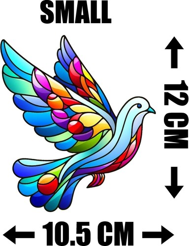 Decorative dove stained glass - decorative,