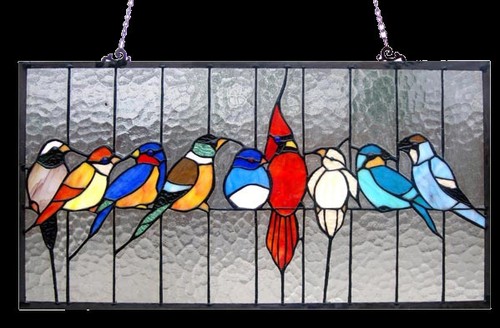 Stained glass window - window, 24"
