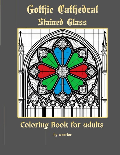 Gothic cathedral stained - gothic,