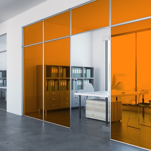 Transparent coloured window - transparent,