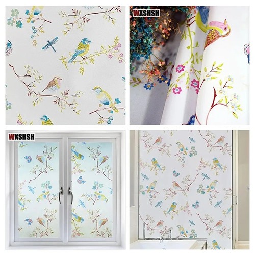 Rainbow frosted window film - frosted,