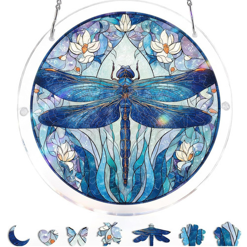 Stained glass suncatcher - stained,