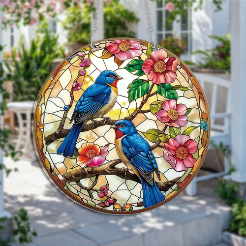 Robins garden suncatcher - garden,