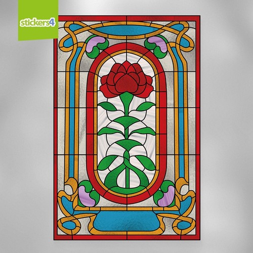 Creel house stained glass - stained,