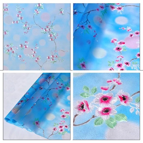 Window film floral - film, bird