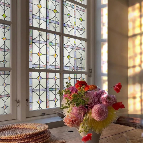 Stained glass window - stained,