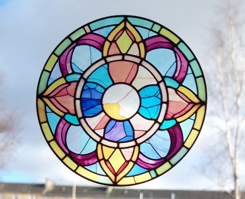Decorative stained glass - stained,