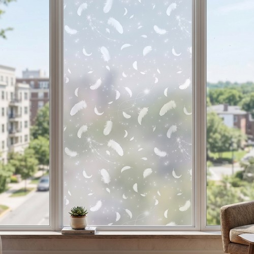 Rainbow frosted window film - rainbow,