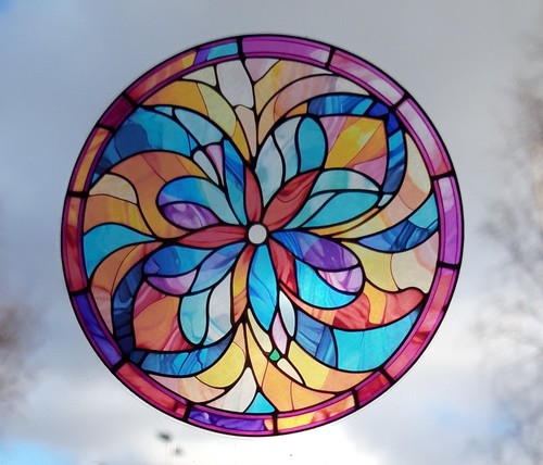 Decorative stained glass - decorative,