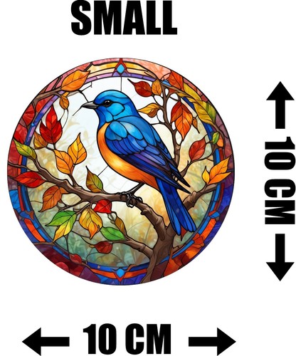 Bird decorative stained - bird, glass