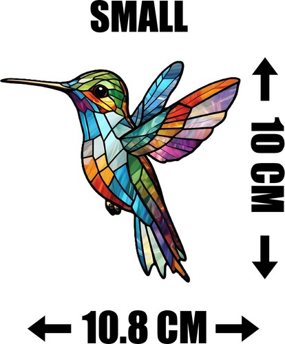 Decorative hummingbird stained - decorative,