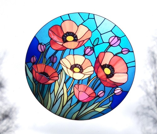 Scenic decorative stained - decorative,