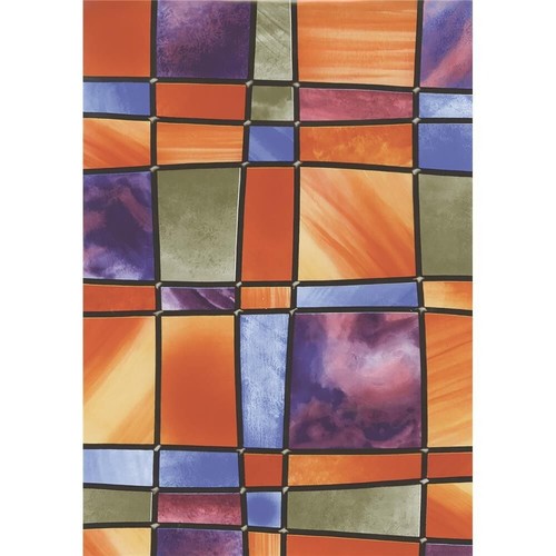 Stickyback stained glass - stained,
