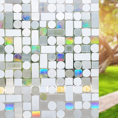 Rainbow frosted window film - rainbow,