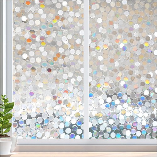 Rainbow frosted window film - rainbow,