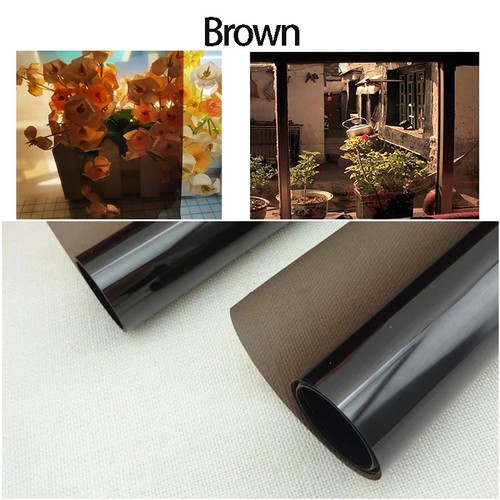 Rainbow window film - window, privacy
