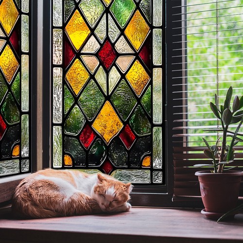 Vintage style privacy stained - vintage,