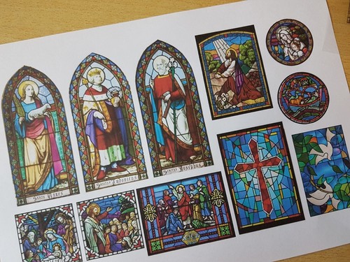 Stained glass church windows - stained,