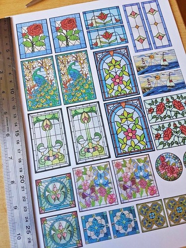Stained glass windows - glass, self