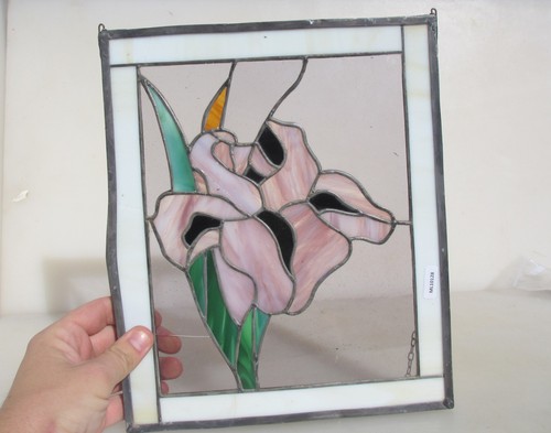 Stained glass window hanger - window,