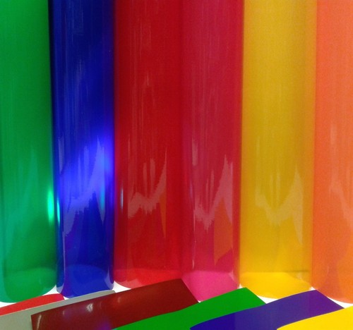 Transparent coloured window - coloured,