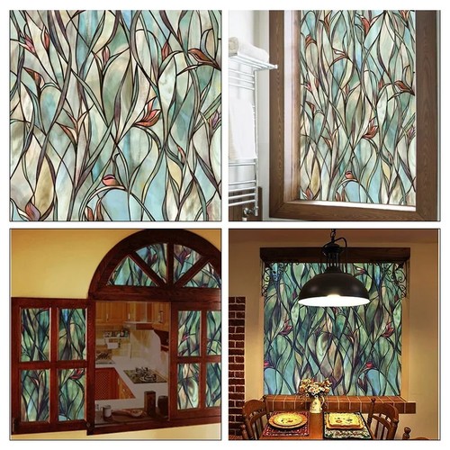 Rainbow frosted window film - rainbow,