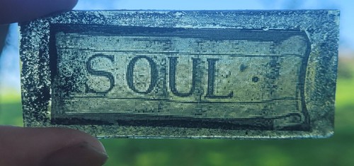 Stained glass soul amber - soul,