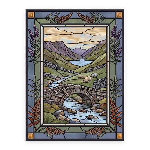 Lake district stone - stone, bridge